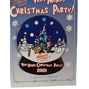 2001 Disney Mickey's Very Merry Christmas Party Pin